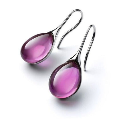 Luxa I Crystal Drop Earrings