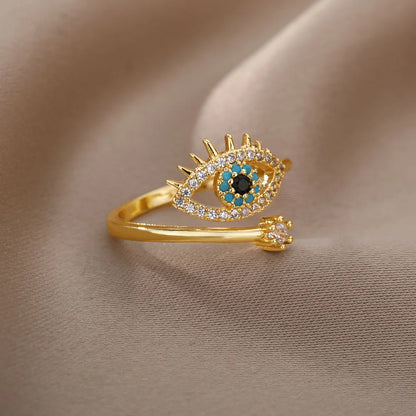 Vita Nova I Lucky Blue Eye Ring