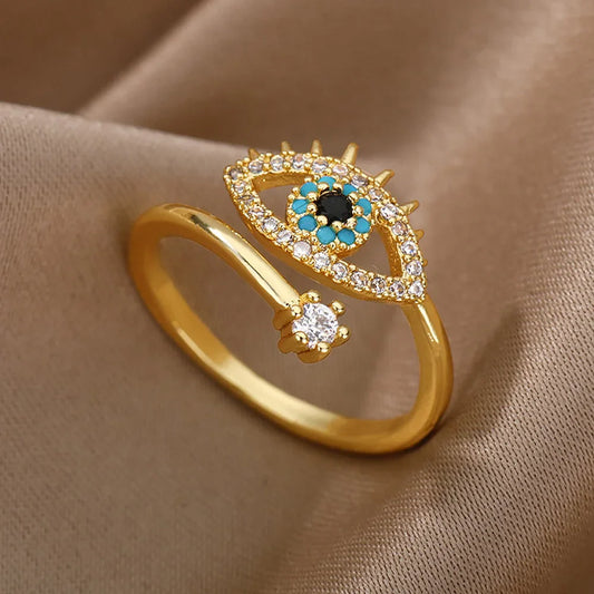 Vita Nova I Lucky Blue Eye Ring