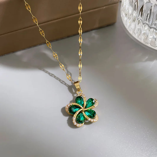 Bellara I  Flower Pendant Necklace