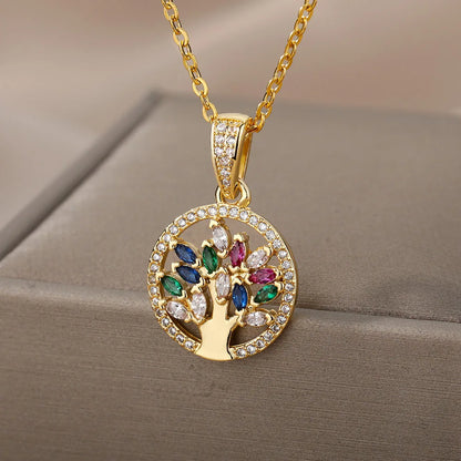 Amoré I Tree of Life Necklace