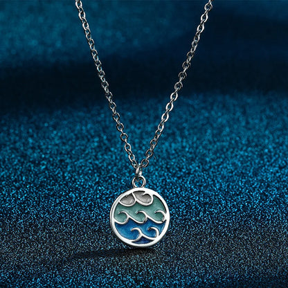 Aurélia | Golden Wave Necklace