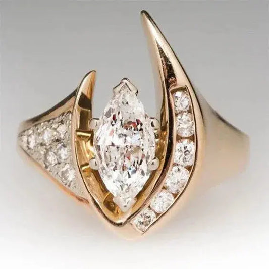 Vintage Dot Bright Ring